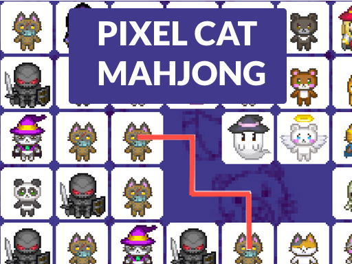 Cat Pixel Mahjong