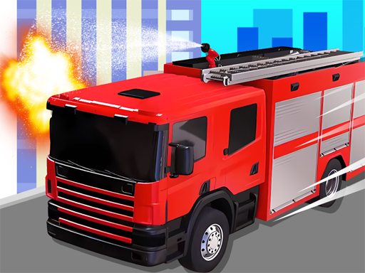 image Fire Truck Rescue Driving