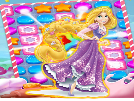 Princess Rapunzel Puzzles &amp; Match3 Games Online