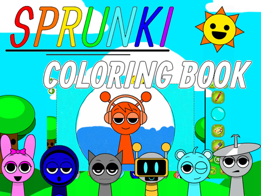 image Sprunki Coloring Books