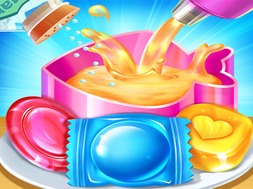 Sweet Candy Maker - Lollipop &amp; Gummy Candy Game