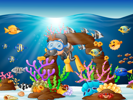 Water Dive 2D: Underwater Survival